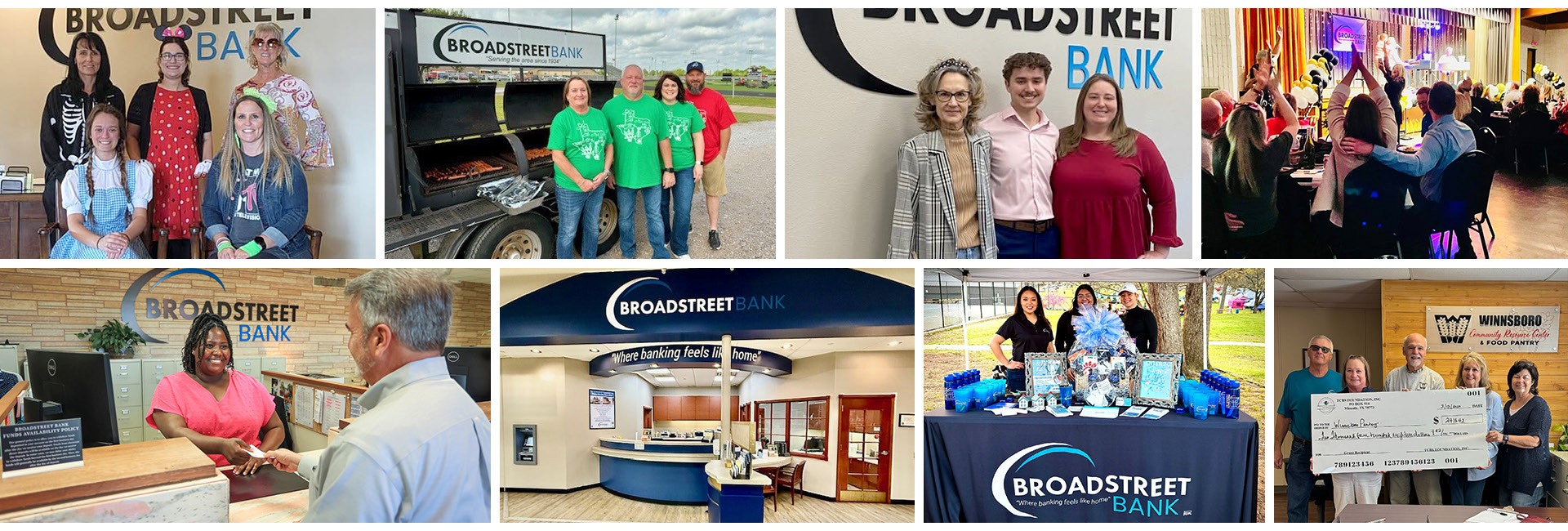 Photo collage from cities around East Texas